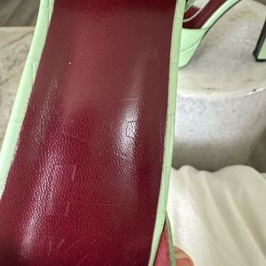 Staud Leather Platform Sandals